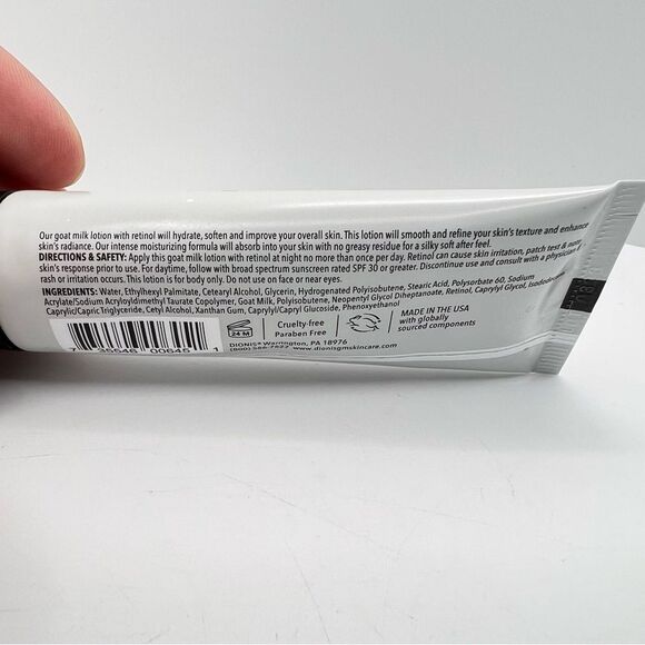 🦋$4 ~ Dionis Goat Milk Skincare Skin Smoothing Body Lotion With Retinol ~ NEW - Picture 3 of 6